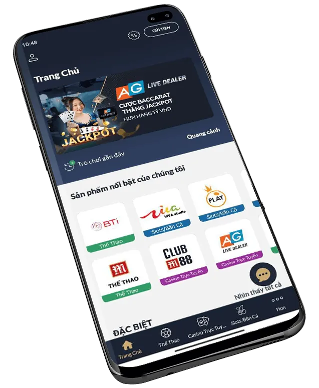 Trải nghiệm di động casino 5699